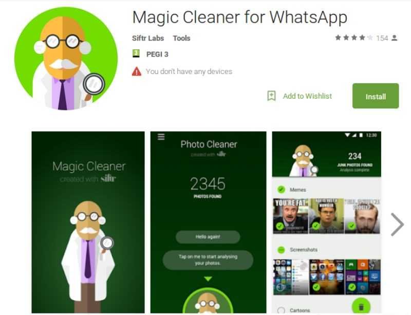 Magic Cleaner for WhatsApp