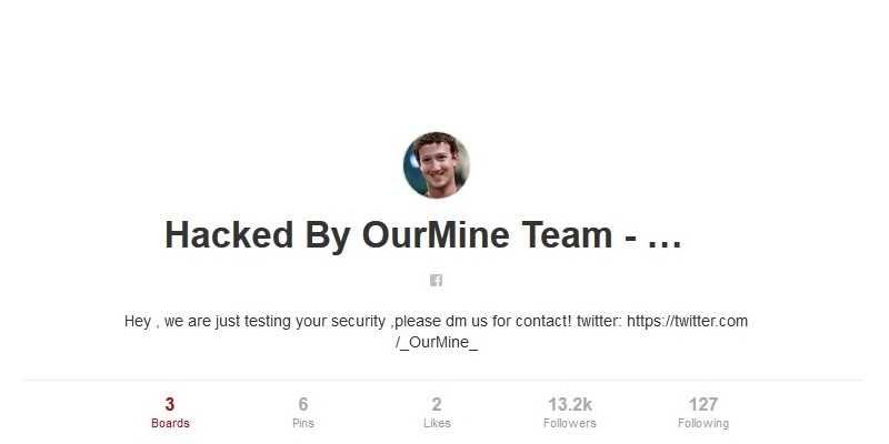 zuckerberg hacked