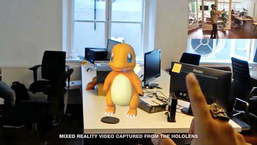 Pokemon Go HoloLens