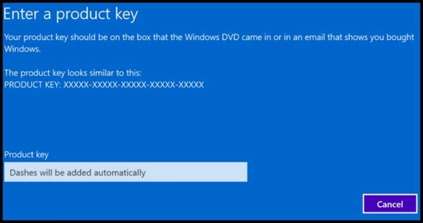 Windows 10 Product Key