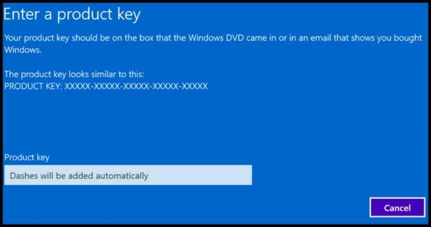 Windows 10 Product Key