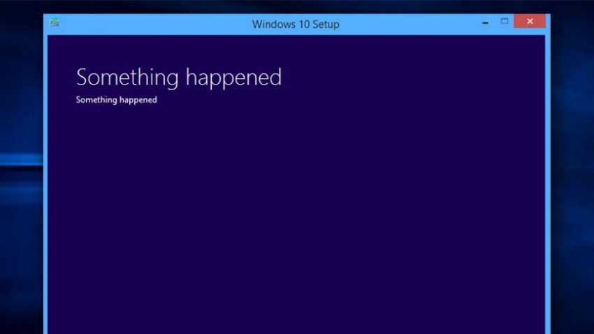 windows 10 error