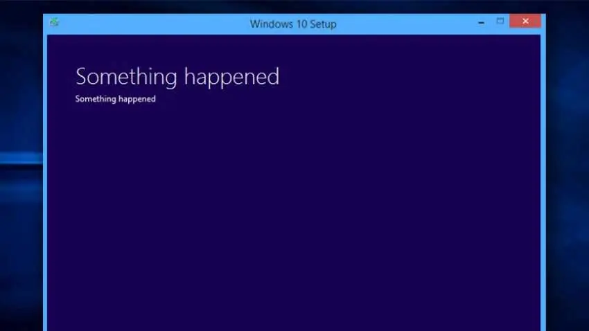 windows 10 error