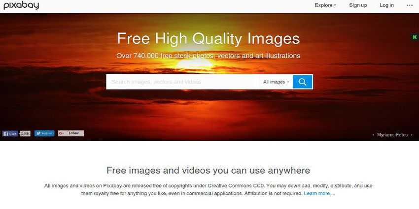 pixabay website
