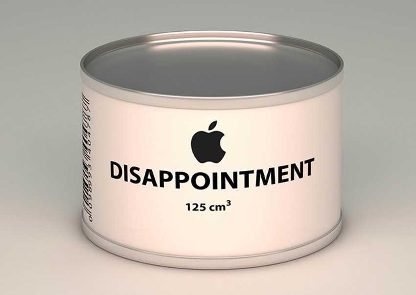 apple disappointment