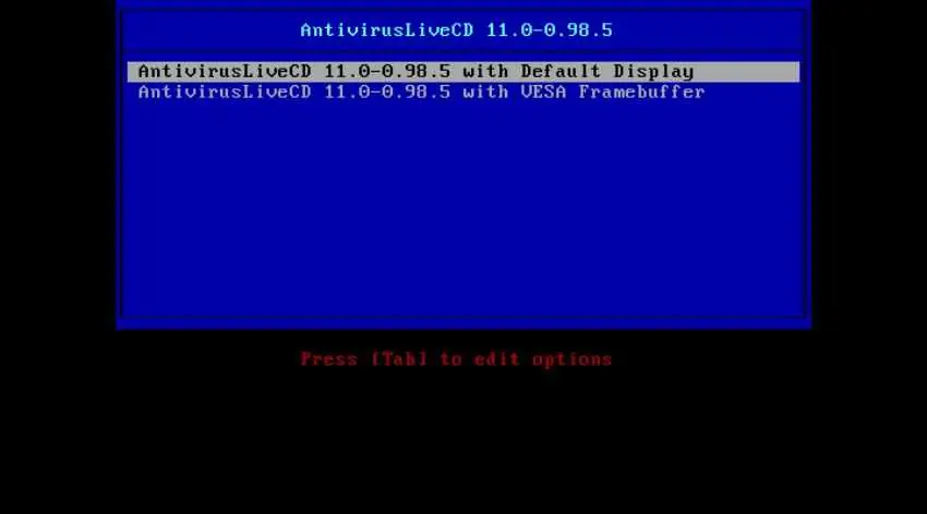 Antivirus Live CD 24.0-0.99.2