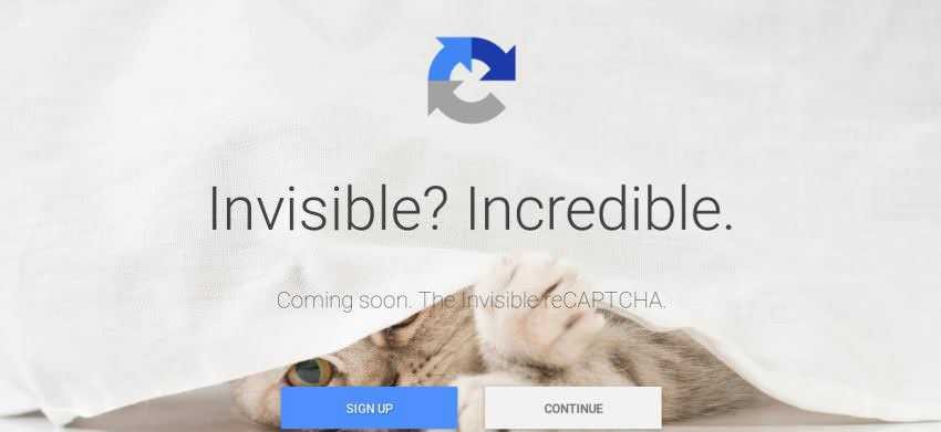 Invisible CAPTCHAs