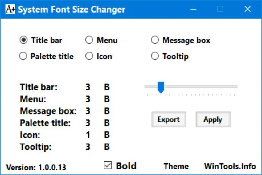 System Font Changer