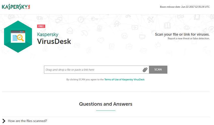 Kaspersky VirusDesk
