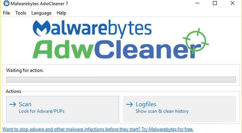 Malwarebytes AdwCleaner 7.0