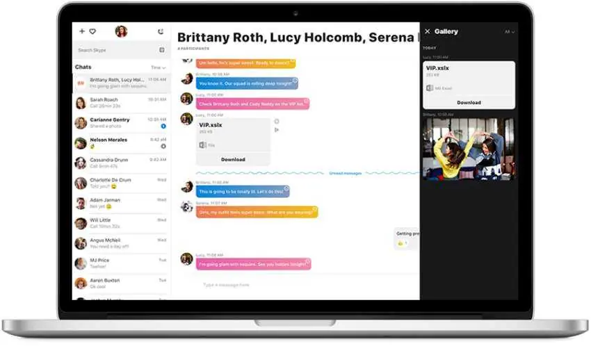 Skype Desktop preview