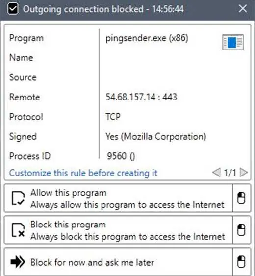 pingsender