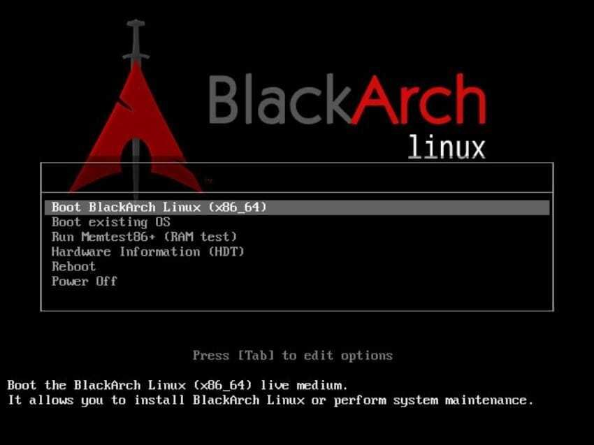 BlackArch Linux 2017