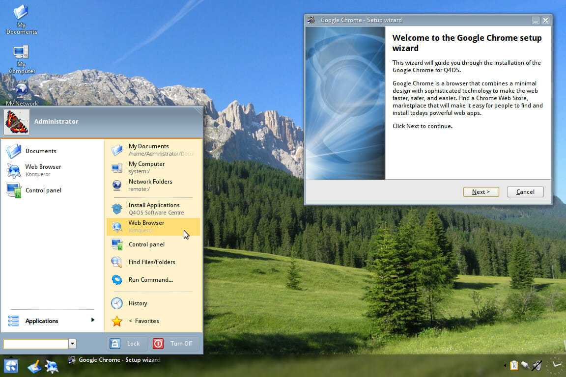 Q4OS Linux