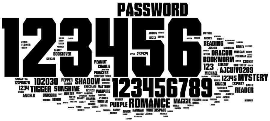 password, spidering, rainbow, phishing, mask, brute, force, social