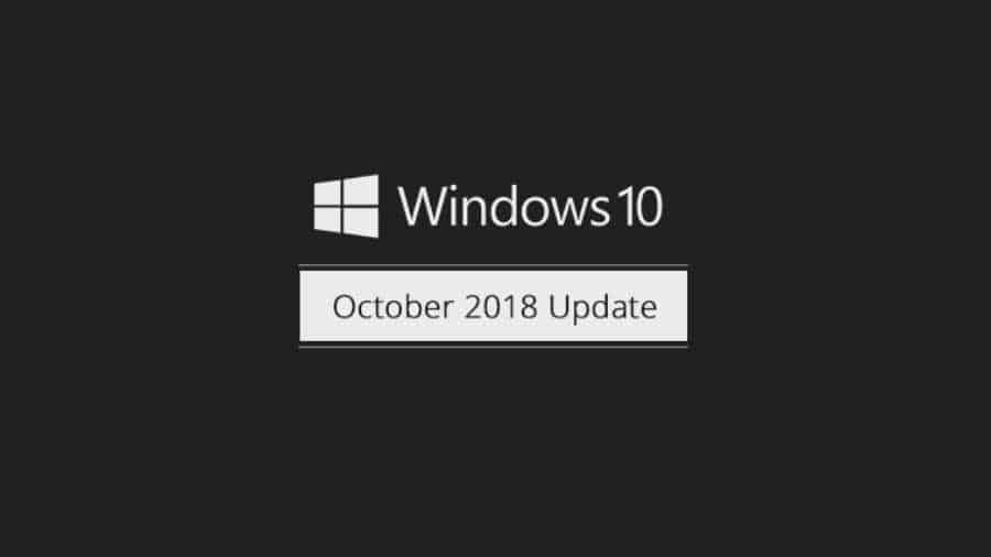 Windows 10 October
