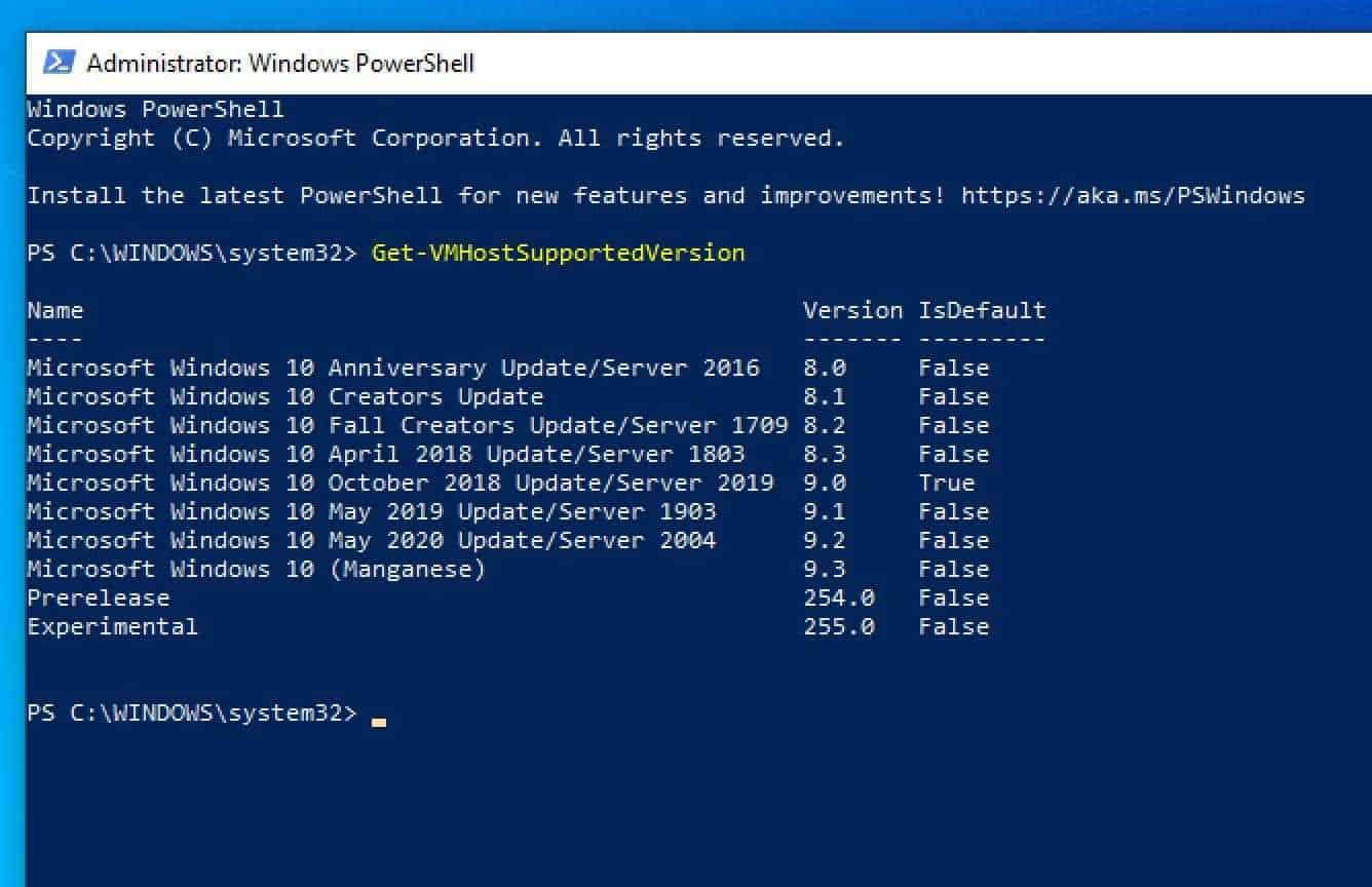 Windows 10