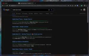 dark mode