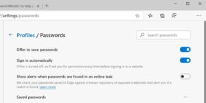 password monitor