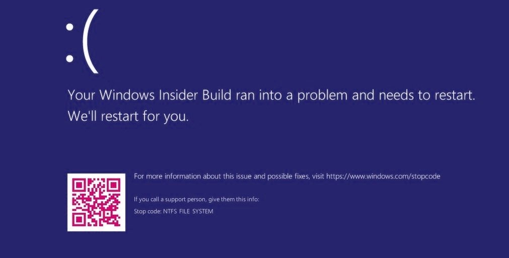 Windows 10, BSOD