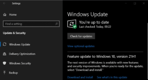 windows update