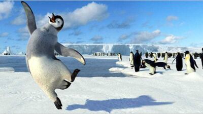 happy pinguine