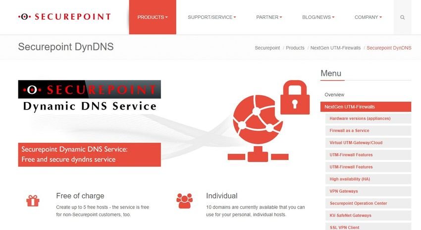securepoint dns