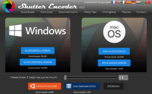 shutter encoder