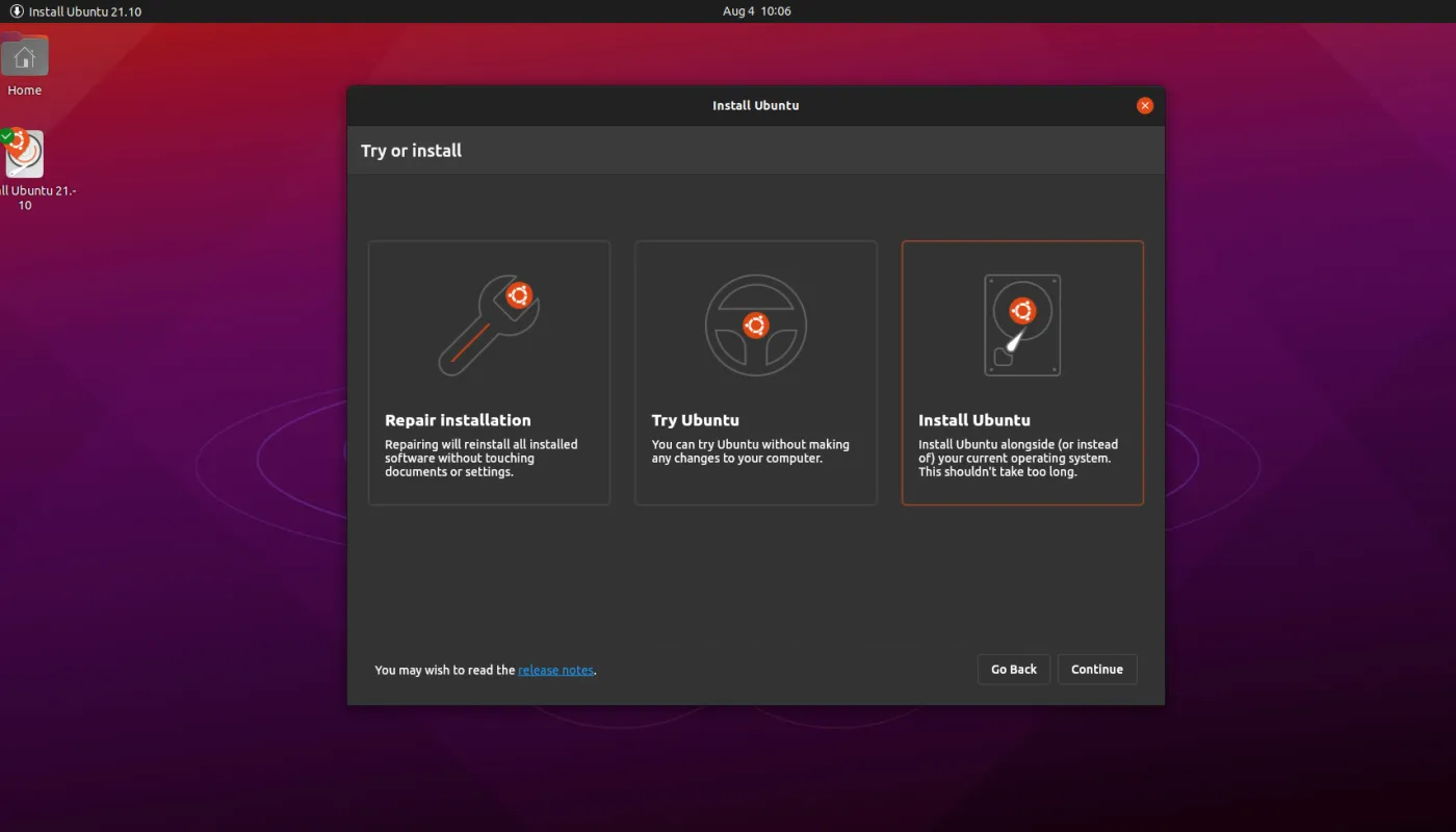 ubuntu installer