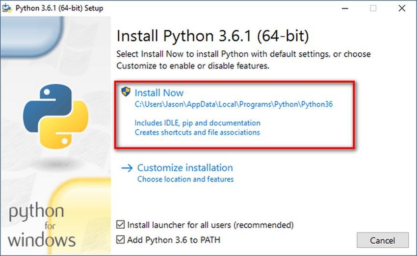 python 3 install