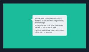 jscreenfix stuck pixel