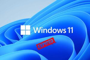 windows 11 expired