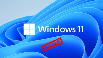 windows 11 expired