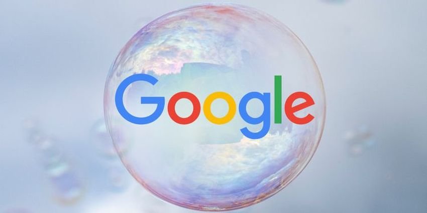 google search cloud bubble filter