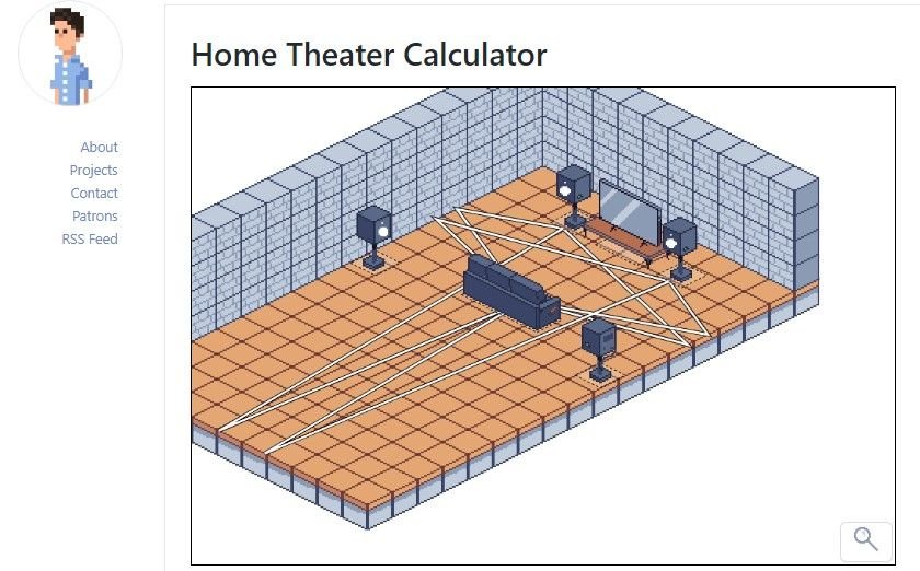 home theater calculator