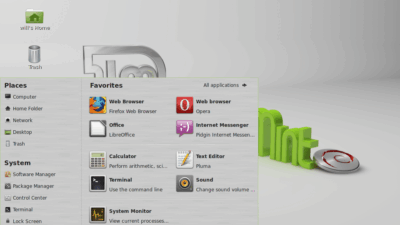 lmde desktop