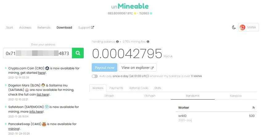 metamask minable 1