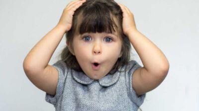 surprised girl