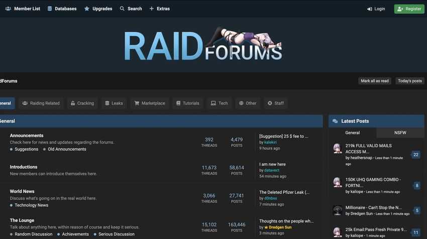 raid forums