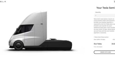 tesla semi truck