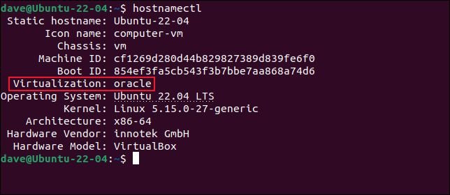 ubuntu hostnamectl