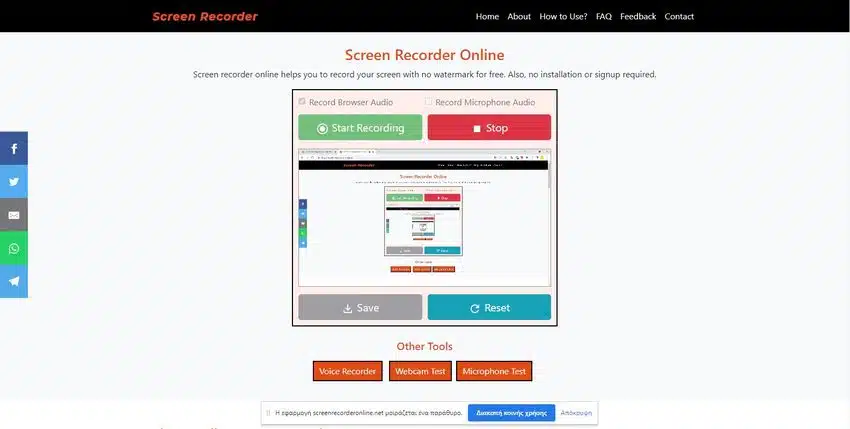 screen recorder online