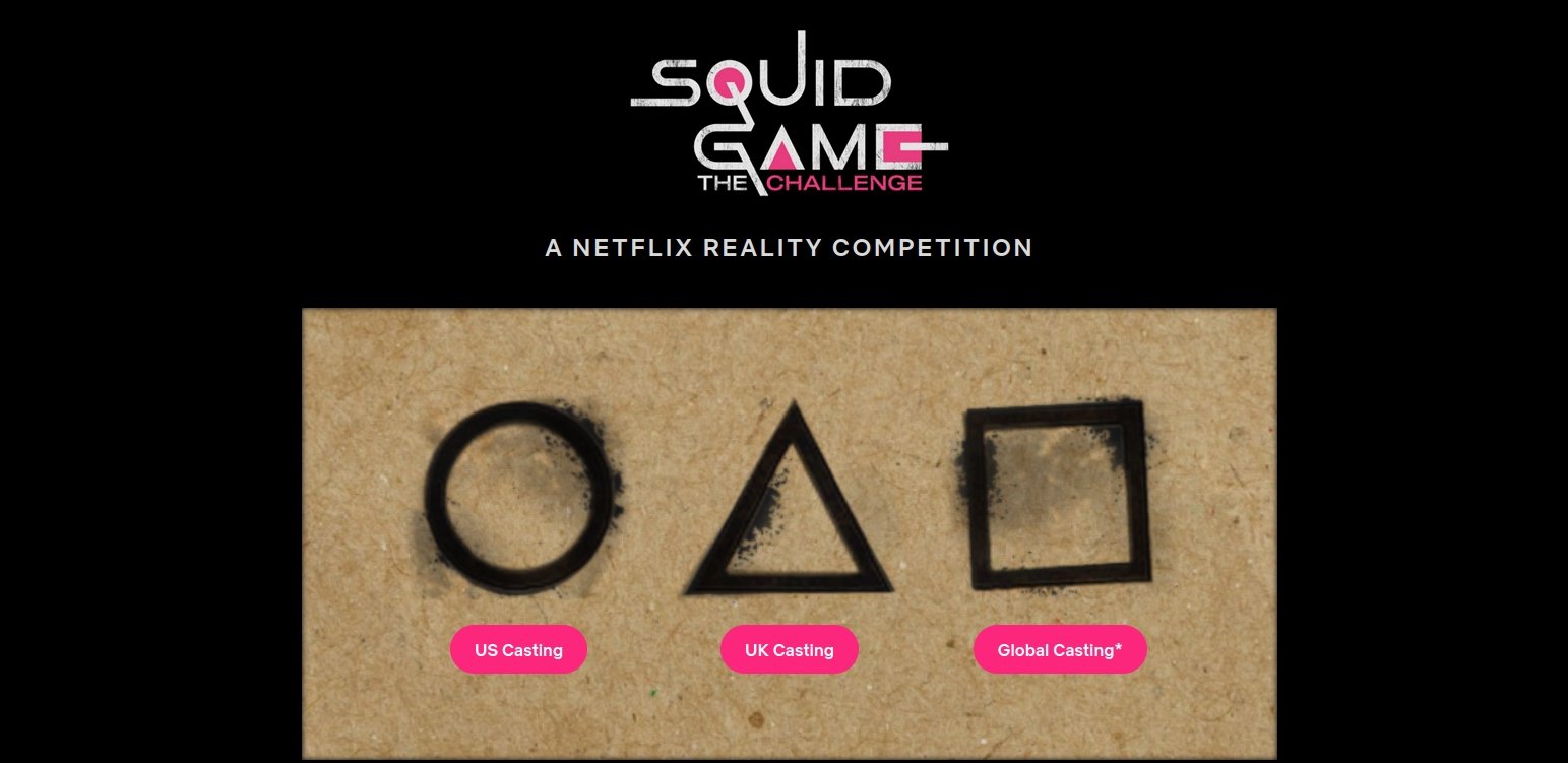 squid game reality