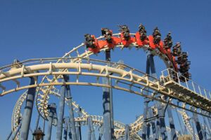 luna park roller train