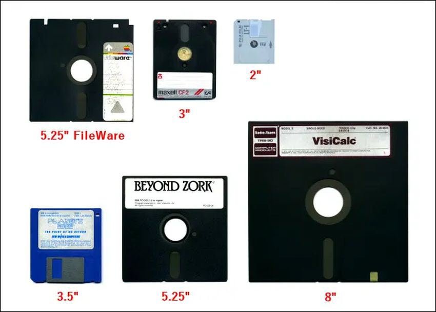 floppy disk types 1