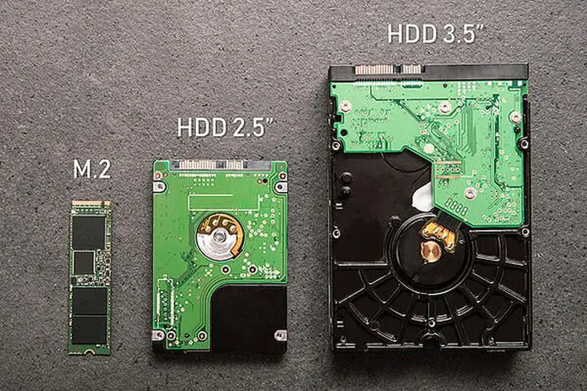 hdd ssd nvme