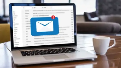 receive email laptop