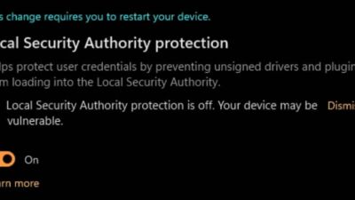 lsa error
