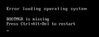 error loading operation system