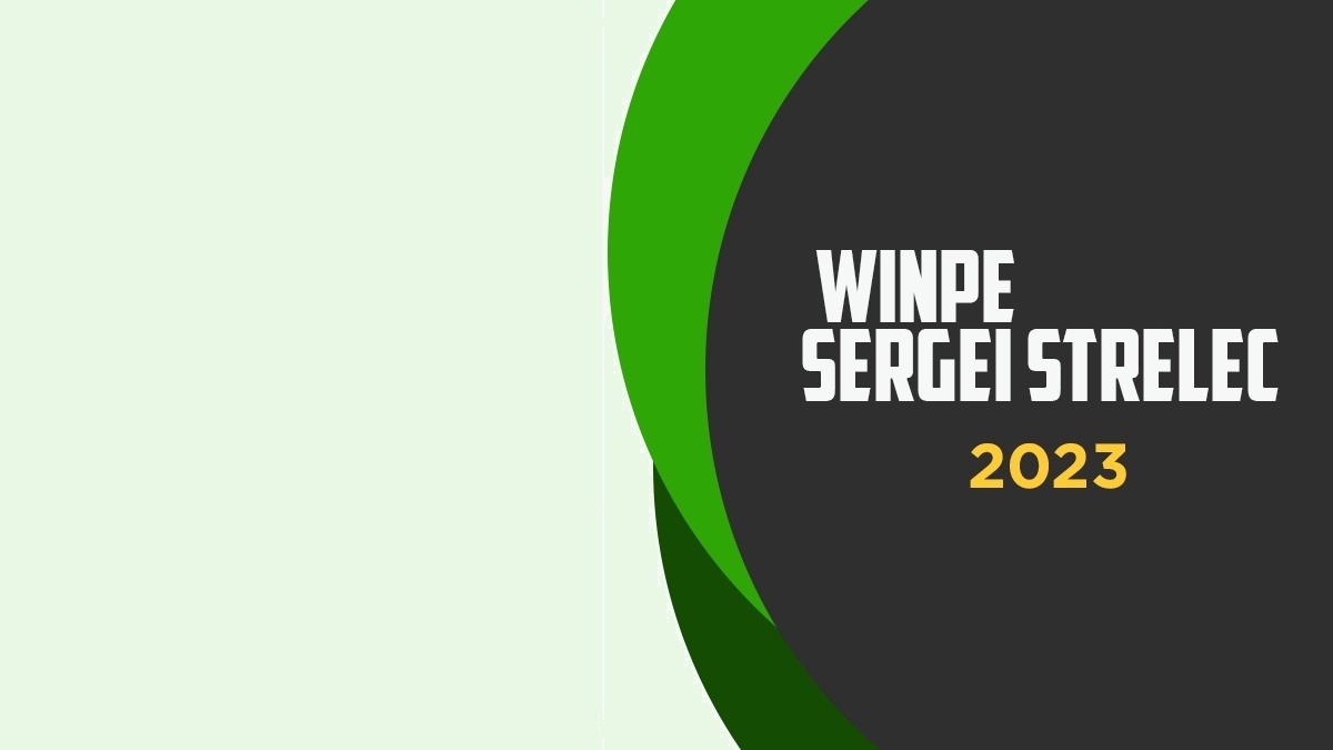 winpe sergei strelec